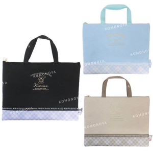 Sanrio 三麗鷗 手提拉鍊補習袋 (格紋款) 酷洛米 大耳狗 帕恰狗