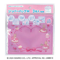 Sanrio 三麗鷗 夾鏈袋3入組 M號 13.5x15cm (生活款) 帕恰狗 兔媽媽_2