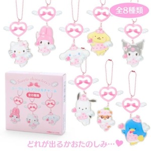 Sanrio 三麗鷗 壓克力造型吊飾 (Cupid) Kitty 美樂蒂 酷洛米