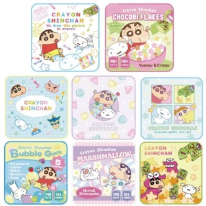 蠟筆小新 棉質手帕小方巾 20x20cm