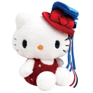 Sanrio 三麗鷗 Hello Kitty 50週年紀念 絨毛玩偶娃娃 (帽子款)