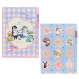 Sanrio 三麗鷗 x Mofusand 貓福珊迪 A5三層資料夾 (聯名款)