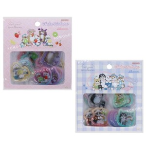 Sanrio 三麗鷗 x Mofusand 貓福珊迪 造型PVC貼紙 24入 (聯名款)