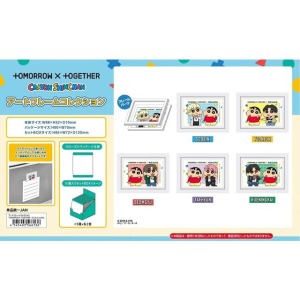 蠟筆小新 TOMORROW X TOGETHER 聯名 造型相框磁鐵 全套10入盲盒