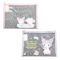 Sanrio 三麗鷗 網紗扁平多功能收納包 (生活款) 美樂蒂 酷洛米