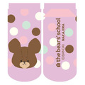 小熊學校 成人棉質短襪 22-24cm (大臉款)_1