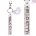 【限購】Sanrio 三麗鷗 Hello Kitty 皮質姓名鑰匙圈 (Angel❤Devil)_1