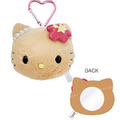Sanrio 三麗鷗 Hello Kitty 愛心扣環玩偶隨身鏡 (澀谷辣妹)_3