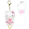 Sanrio 三麗鷗 Hello Kitty 絨毛玩偶易拉扣鑰匙圈 (90's系列)_1