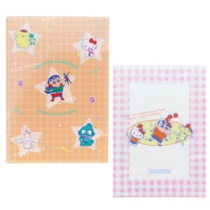 Sanrio 三麗鷗 x 蠟筆小新 A5對開式資料夾 (聯名款)