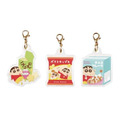 蠟筆小新 迷你壓克力吊飾三入組 (食物款)_2