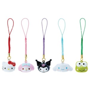 Sanrio 三麗鷗 造型鈴鐺吊飾 (大臉款) Kitty 美樂蒂 酷洛米 大耳狗 大眼蛙