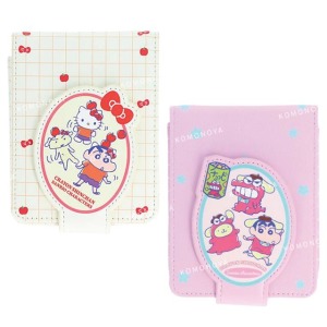 Sanrio 三麗鷗 x 蠟筆小新 皮質硬殼化妝包 (聯名款)