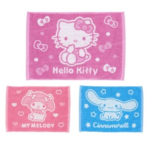 Sanrio 三麗鷗 毛巾布腳踏墊 (坐姿款) Kiity 美樂蒂 大耳狗