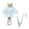 Sanrio 三麗鷗 矽膠造型鐵勾夾2入組 (好友款) Kiity 美樂蒂 大耳狗_3