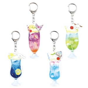Sanrio 三麗鷗 壓克力造型吊飾 (夏日汽水) 酷洛米 大耳狗 帕恰狗 人魚漢頓