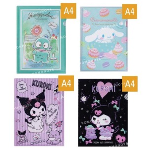 Sanrio 三麗鷗 L/U型 兩用資料夾 (生活款) 酷洛米 大耳狗 人魚漢頓