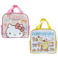 Sanrio 三麗鷗 雙網手提便當袋 Kitty 布丁狗