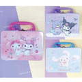 Sanrio 三麗鷗 手提鐵盒存錢筒 (歡樂時光) 美樂蒂 酷洛米 大耳狗