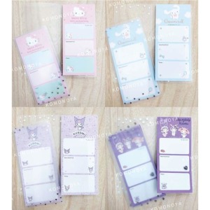 Sanrio 三麗鷗 每日重點便條本 (三款圖案) Kitty 美樂蒂 酷洛米 大耳狗