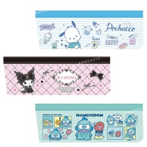 Sanrio 三麗鷗 PVC船型筆袋 (生活款) 酷洛米 帕恰狗 人魚漢頓