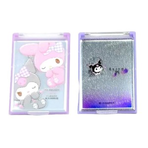 Sanrio 三麗鷗 酷洛米 美樂蒂 塑膠方形隨身鏡
