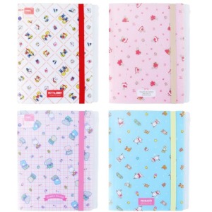 Sanrio 三麗鷗 A4雙開式資料本 (復古系列) P&J 凱莉兔 兔媽媽