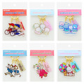 Sanrio 三麗鷗 三連壓克力鑰匙圈 (復古系列) P&J 凱莉兔 兔媽媽