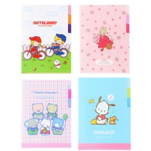 Sanrio 三麗鷗 A5三層資料夾 (復古系列) P&J 凱莉兔 兔媽媽