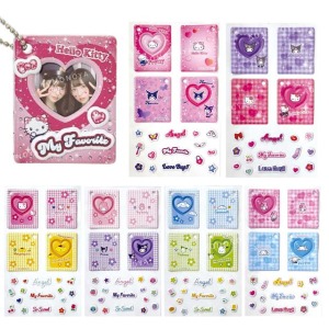 Sanrio 三麗鷗 愛心窗口寫真相簿裝飾貼紙 (Y2K) Kitty 大耳狗 酷洛米