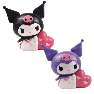 Sanrio 三麗鷗 酷洛米 樹脂造型存錢筒 (抱愛心款)