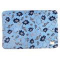 嚕嚕米 絨毛毛毯 100x70cm (藍滿版花朵款)