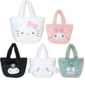 Sanrio 三麗鷗 絨毛手提袋 (大臉款) Kitty 酷洛米 大耳狗 人魚漢頓