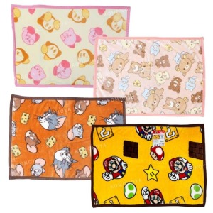 拉拉熊 星之卡比 瑪利歐 T&J 絨毛毛毯 100x70cm (滿版款)