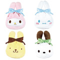 Sanrio 三麗鷗 絨毛造型束口袋 (蝴蝶結束耳款) 美樂蒂 大耳狗 帕恰狗