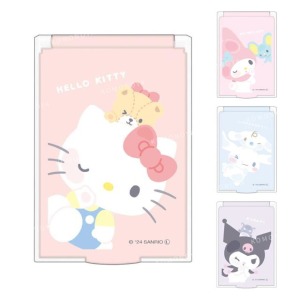 Sanrio 三麗鷗 美肌方形隨身鏡 (貼玻璃款) Kitty 美樂蒂 酷洛米