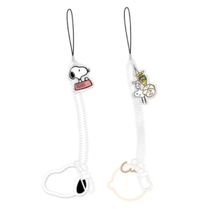 史努比 電話繩手機腕繩吊飾 (輪廓款)