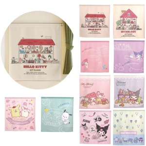 Sanrio 三麗鷗 門簾 85x90cm (生活款) Kitty 美樂蒂 酷洛米 布丁狗 帕恰狗