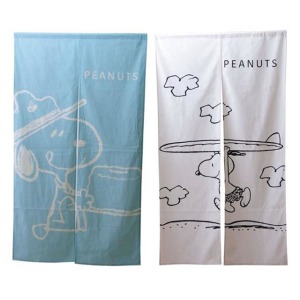 Snoopy 史努比 門簾 85x150cm (休閒時光)
