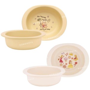 SKATER 迪士尼 嬰兒抗菌小碗 XP24AG 維尼 公主