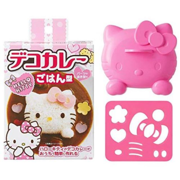 Sanrio 三麗鷗 Hello Kitty 日本製 白飯壓模 (大臉款)