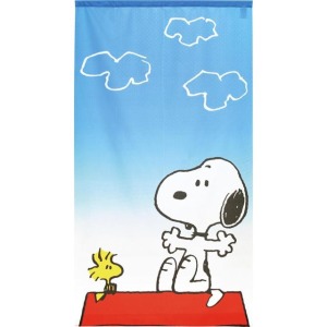 Snoopy 史努比 門簾 85x150cm (藍天款)