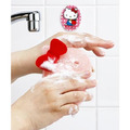 Sanrio 三麗鷗 Hello Kitty 肥皂海綿/洗碗海綿 附掛鈎 (粉 大臉款)_2