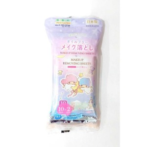 Sanrio 三麗鷗 雙子星 卸妝用濕紙巾10抽 兩入組 (星星款)