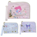 Sanrio 三麗鷗 皮質流沙伸縮票卡包 (抱糖果款) 美樂蒂 酷洛米 大耳狗