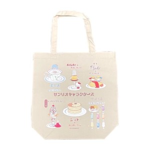 Sanrio 三麗鷗 大集合 帆布托特包 (昭和喫茶館)