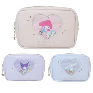 Sanrio 三麗鷗 皮質流沙收納包 (抱糖果款) 美樂蒂 酷洛米 大耳狗