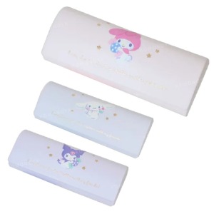 Sanrio 三麗鷗 皮質眼鏡盒附拭鏡布 (抱糖果款) 美樂蒂 酷洛米 大耳狗