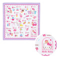 Sanrio 三麗鷗 棉質方巾 30 x 30 cm (滿版款) Kitty buddyeddy_1