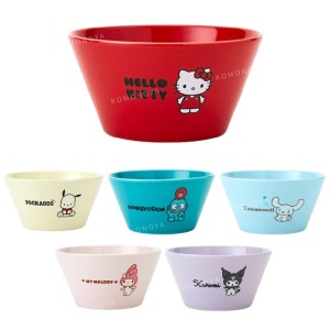 Sanrio 三麗鷗 陶瓷寬口碗 (經典款) Kitty 大耳狗 酷洛米 人魚漢頓